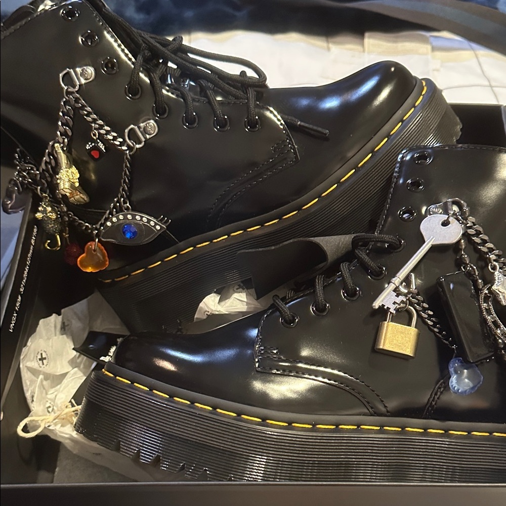 Dr. Martens Black Collaboration Box